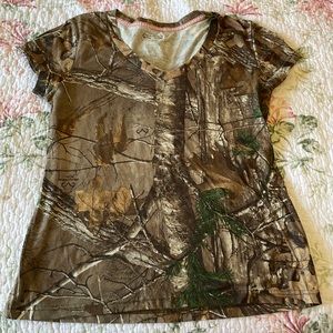 Women’s camo top